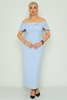 Odrella Night Wear Evening Dress Sax Stone Rose Mint Baby Blue