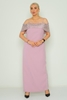 Odrella Night Wear Evening Dress Fuchsia Sax Caramel Stone Mint Роза