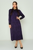 Pitiryko Long Sleeve Casual Dresses Green Grey Yellow Pink Bordeux Lilac Orange Sax Purple Purple