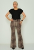 Pole & Pole Casual Trousers Black-Grey Black-Beige Siyah - Bej