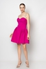 Rengin Night Wear Evening Dresses Black Fuchsia Ecru Powder Fuchsia