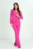 NOIX Casual Suits Black Bordeux Fuchsia Ecru Emerald ضارب الى الحمرة