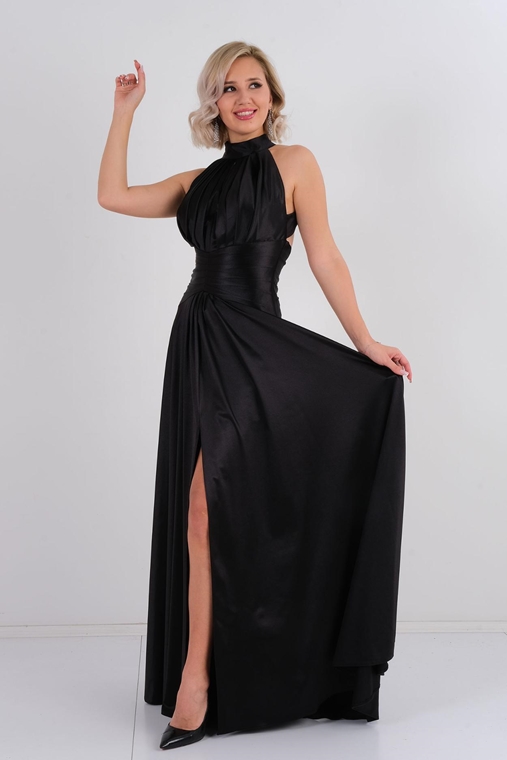 Alinçe Night Wear Evening Dresses Black Red Navy Ecru indigo Stone