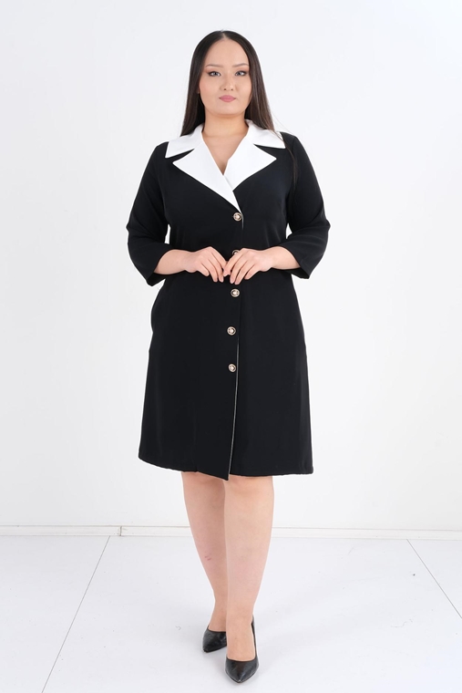 Modamila Casual Dress Black Navy