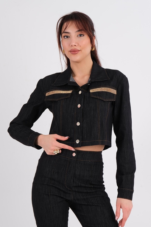 Airport Casual Jackets Black Navy